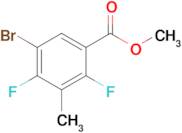 Methyl 5-bromo-2,4-difluoro-3-methylbenzoate