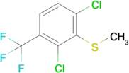 (2,6-Dichloro-3-(trifluoromethyl)phenyl)(methyl)sulfane