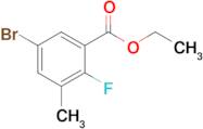 Ethyl 5-bromo-2-fluoro-3-methylbenzoate