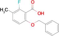 6-(Benzyloxy)-2-fluoro-3-methylbenzoic acid