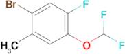 1-Bromo-4-(difluoromethoxy)-5-fluoro-2-methylbenzene