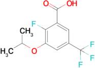 2-Fluoro-3-isopropoxy-5-(trifluoromethyl)benzoic acid