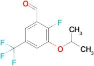 2-Fluoro-3-isopropoxy-5-(trifluoromethyl)benzaldehyde