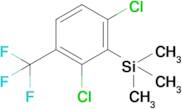 (2,6-Dichloro-3-(trifluoromethyl)phenyl)trimethylsilane