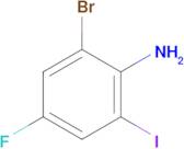 2-Bromo-4-fluoro-6-iodoaniline