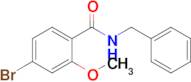 N-Benzyl-4-bromo-2-methoxybenzamide