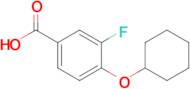 4-(Cyclohexyloxy)-3-fluoro-benzoic acid