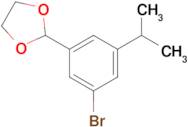 2-(3-Bromo-5-isopropylphenyl)-1,3-dioxolane