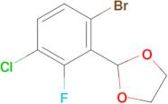 2-(6-Bromo-3-chloro-2-fluorophenyl)-1,3-dioxolane