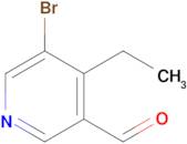 5-Bromo-4-ethylpyridine-3-carboxaldehyde