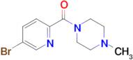 (5-Bromopyridin-2-yl)(4-methylpiperazin-1-yl)methanone