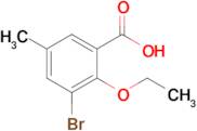 3-Bromo-2-ethoxy-5-methylbenzoic acid