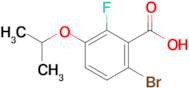 6-Bromo-2-fluoro-3-isopropoxybenzoic acid