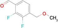 2,3-Difluoro-4-(methoxymethyl)benzaldehyde