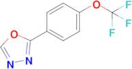 2-(4-(Trifluoromethoxy)phenyl)-1,3,4-oxadiazole