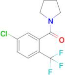 (5-Chloro-2-(trifluoromethyl)phenyl)(pyrrolidin-1-yl)methanone