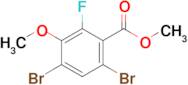 Methyl 4,6-dibromo-2-fluoro-3-methoxybenzoate