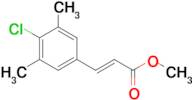 (E)-Methyl 3-(4-chloro-3,5-dimethylphenyl)acrylate