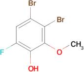 3,4-Dibromo-6-fluoro-2-methoxyphenol