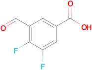 3,4-Difluoro-5-formylbenzoic acid