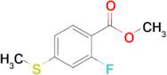 Methyl 2-fluoro-4-(methylthio)benzoate