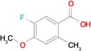 5-Fluoro-4-methoxy-2-methylbenzoic acid