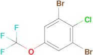 1,3-Dibromo-2-chloro-5-(trifluoromethoxy)benzene