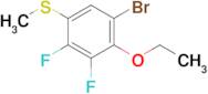 (5-Bromo-4-ethoxy-2,3-difluorophenyl)(methyl)sulfane