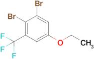 1,2-Dibromo-5-ethoxy-3-(trifluoromethyl)benzene