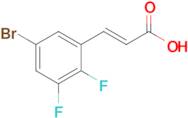(E)-3-(5-Bromo-2,3-difluorophenyl)acrylic acid