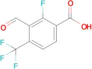 2-Fluoro-3-formyl-4-(trifluoromethyl)benzoic acid