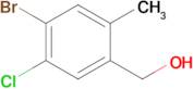 (4-Bromo-5-chloro-2-methylphenyl)methanol