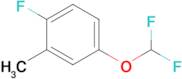 4-(Difluoromethoxy)-1-fluoro-2-methylbenzene