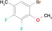 1-Bromo-3,4-difluoro-2-methoxy-5-methylbenzene