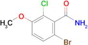 6-Bromo-2-chloro-3-methoxybenzamide