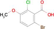 6-Bromo-2-chloro-3-methoxybenzoic acid