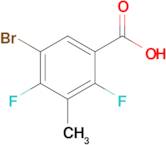 5-Bromo-2,4-difluoro-3-methylbenzoic acid