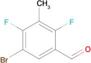 5-Bromo-2,4-difluoro-3-methylbenzaldehyde