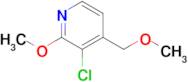 3-Chloro-2-methoxy-4-(methoxymethyl)pyridine