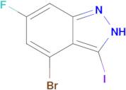 4-bromo-6-fluoro-3-iodo-2H-indazole