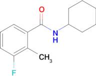 N-Cyclohexyl-3-fluoro-2-methylbenzamide