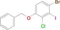 1-(Benzyloxy)-4-bromo-2-chloro-3-iodobenzene