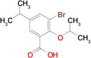 3-Bromo-2-isopropoxy-5-isopropylbenzoic acid