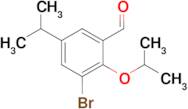 3-Bromo-2-isopropoxy-5-isopropylbenzaldehyde