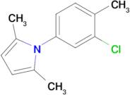 1-(3-Chloro-4-methylphenyl)-2,5-dimethyl-1H-pyrrole