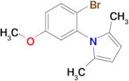 1-(2-Bromo-5-methoxyphenyl)-2,5-dimethyl-1H-pyrrole