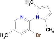 3-Bromo-2-(2,5-dimethyl-1H-pyrrol-1-yl)-5-methylpyridine