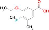 4-Fluoro-3-isopropoxy-5-methylbenzoic acid