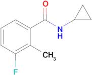 N-cyclopropyl-3-fluoro-2-methylbenzamide