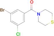 (3-Bromo-5-chlorophenyl)(thiomorpholino)methanone